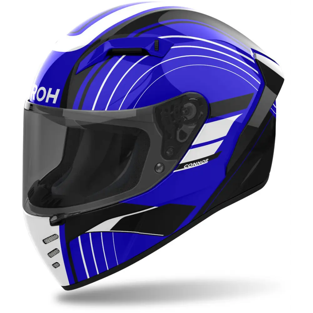 Casco Airoh Connor Achieve Blue Gloss