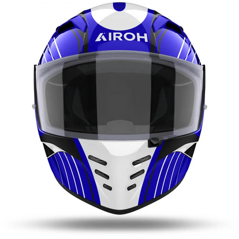 Casco Airoh Connor Achieve Blue Gloss