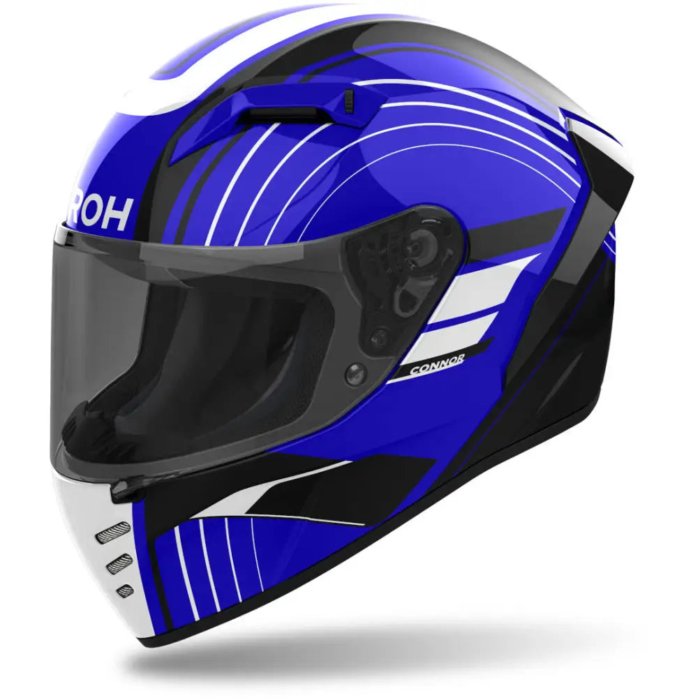 Casco Airoh Connor Achieve Blue Gloss