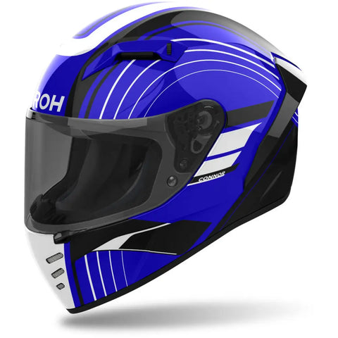 Casco Airoh Connor Achieve Blue Gloss