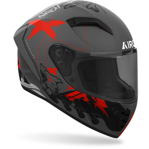 Casco Airoh Connor Desperado Orange Matt