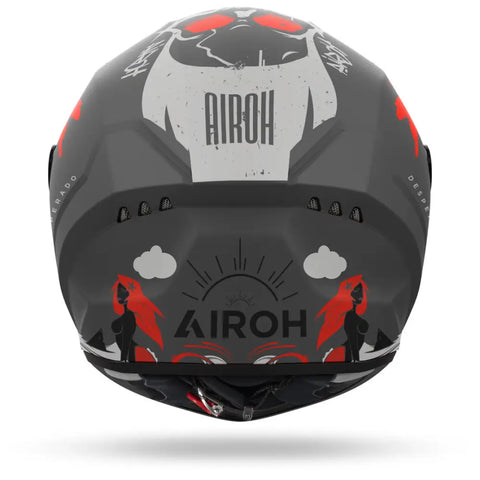 Casco Airoh Connor Desperado Orange Matt