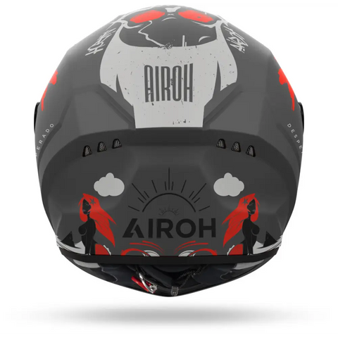 Casco Airoh Connor Desperado Orange Matt