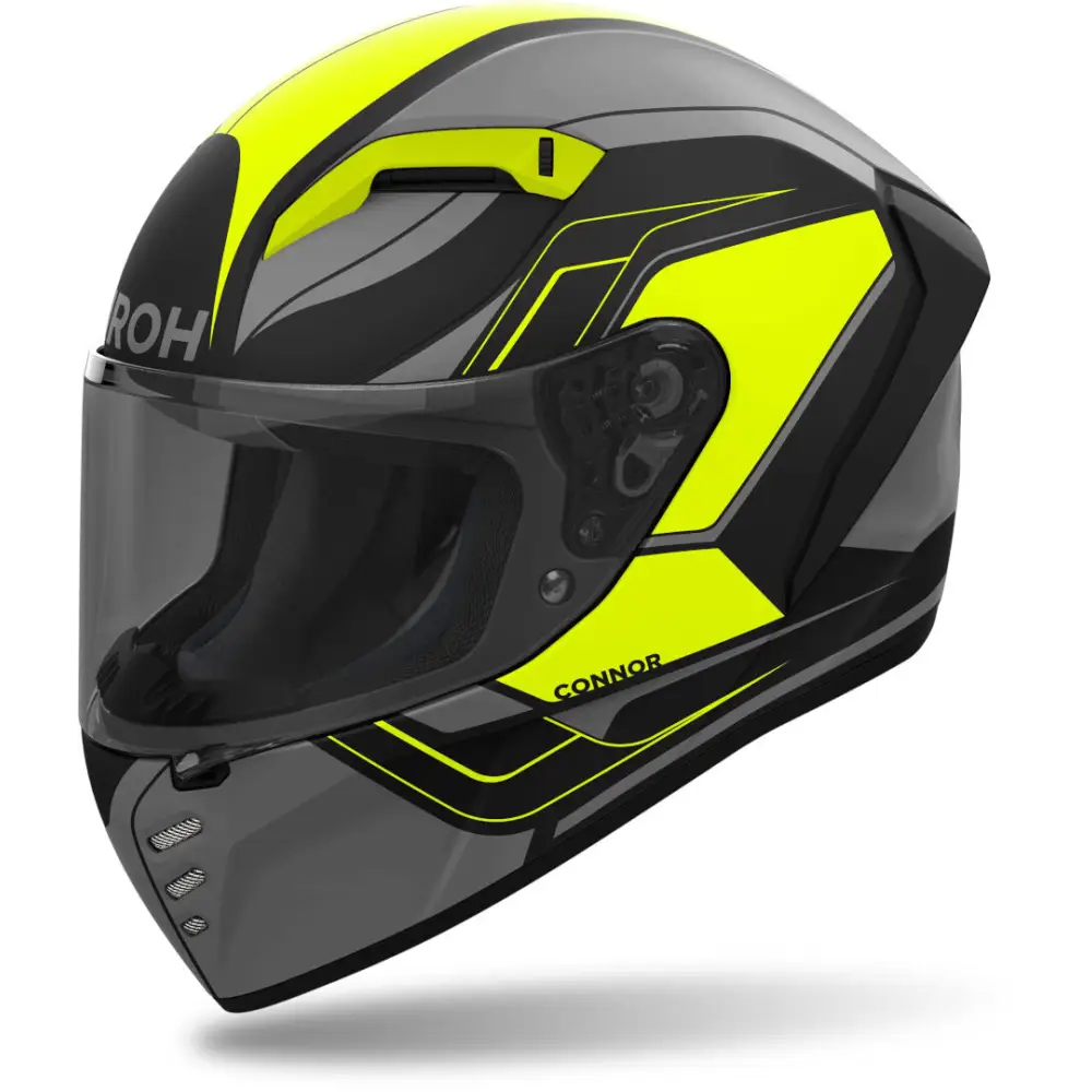 Casco Airoh Connor Dunk Yellow Matt