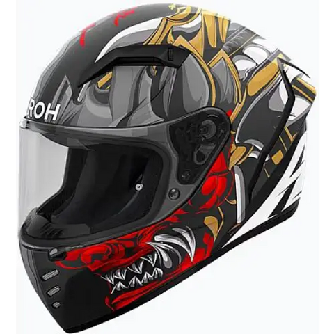 Casco Airoh Connor Samurai Matt