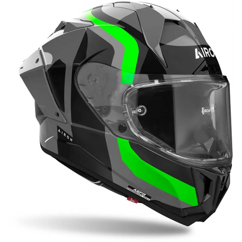 Casco Airoh GP 800 Competition Green Fluo Gloss