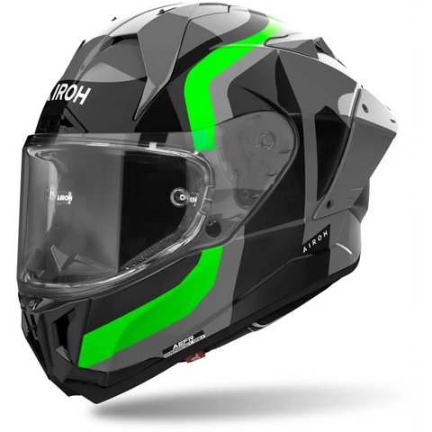 Casco Airoh GP 800 Competition Green Fluo Gloss