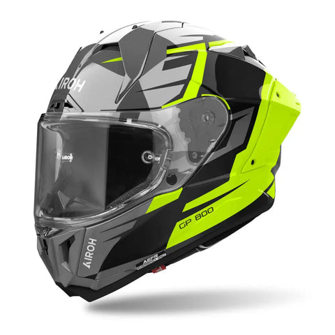 Casco Airoh GP 800 Master Yellow Gloss