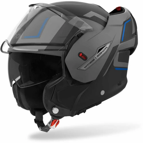 Casco Airoh Mathisse II Genius Blue Matt