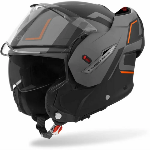 Casco Airoh Mathisse II Genius Orange Matt
