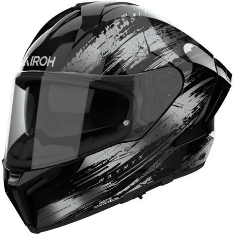 Casco Airoh Matryx Reflex Grey Gloss