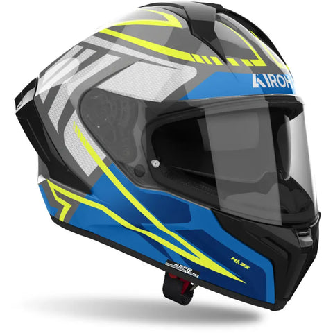 Casco Airoh Matryx Rider Blue Gloss