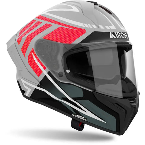 Casco Airoh Matryx Rider Red Matt
