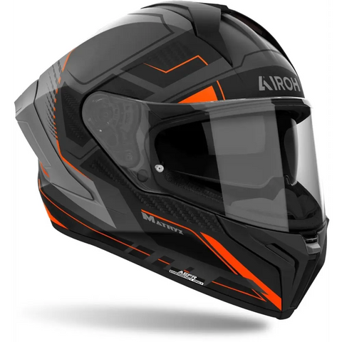 Casco Airoh Matryx Rocket Orange Matt