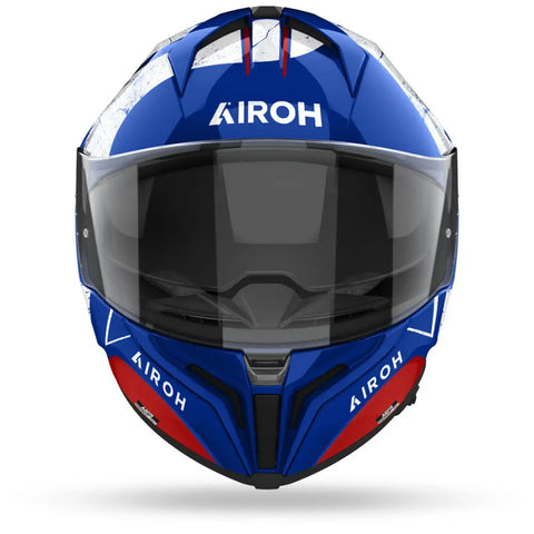 Casco Airoh Matryx Scope Blue / Red Gloss