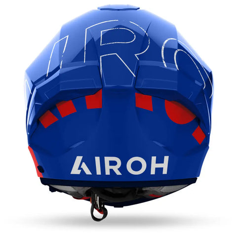 Casco Airoh Matryx Scope Blue / Red Gloss