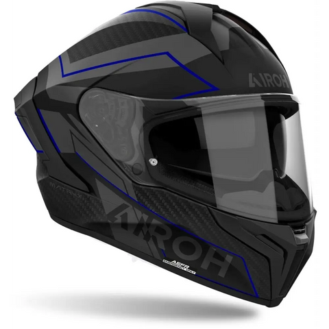Casco Airoh Matryx Sentinel Black/Grey/Blue