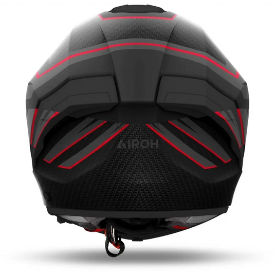 Casco Airoh Matryx Sentinel Black/Grey/Red