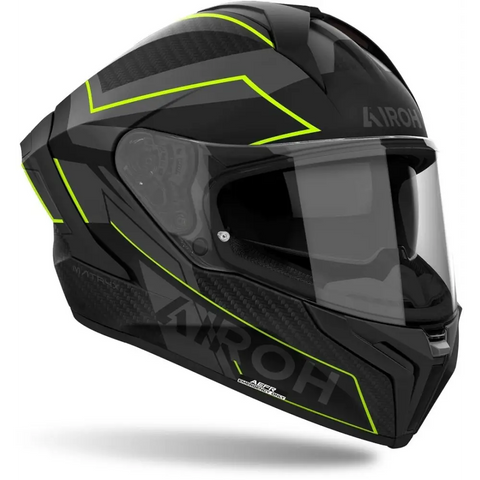 Casco Airoh Matryx Sentinel Black/Grey/Yellow