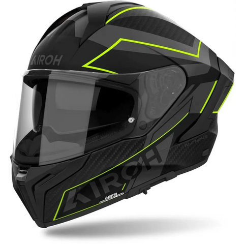 Casco Airoh Matryx Sentinel Black/Grey/Yellow