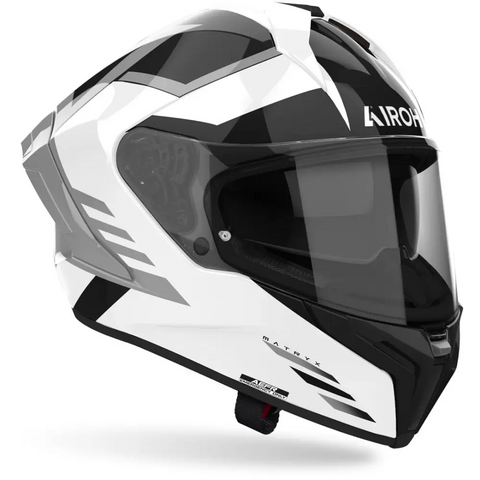 Casco Airoh Matryx Thron White Gloss