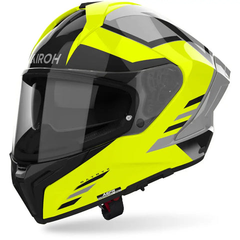 Casco Airoh Matryx Thron Yellow Gloss