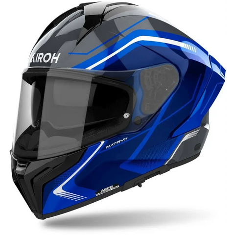 Casco Airoh Matryx Wide Black/Blue