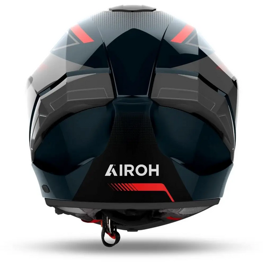 Casco Airoh Matryx Wide Black/Grey/Red