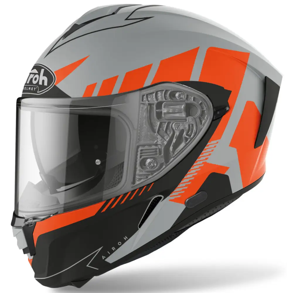 Casco Airoh Spark Rise Orange Matt