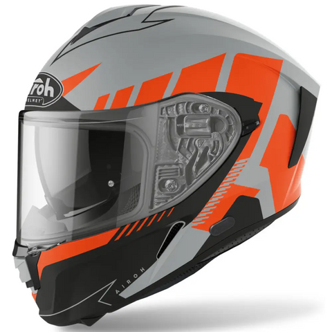 Casco Airoh Spark Rise Orange Matt