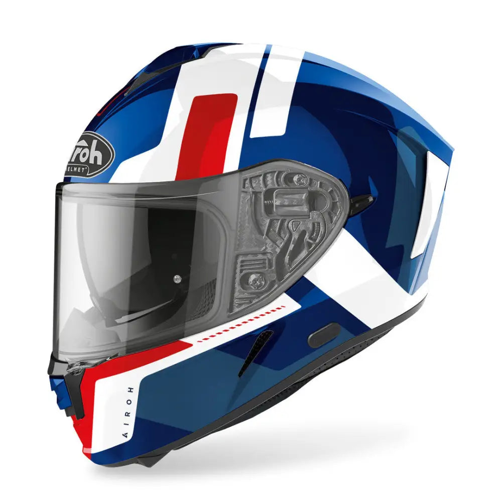 Casco Airoh Spark Shogun Blue/Red Gloss