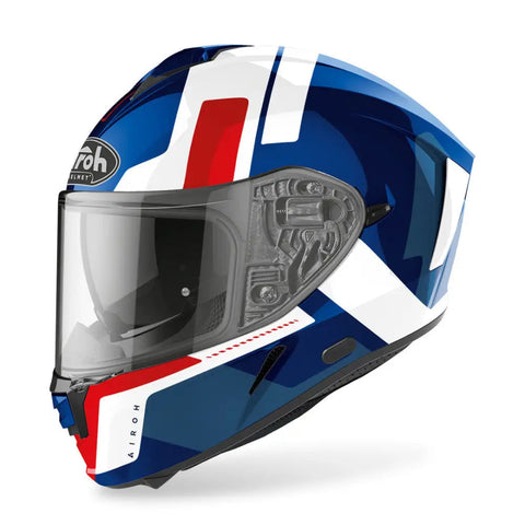 Casco Airoh Spark Shogun Blue/Red Gloss