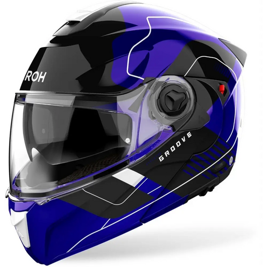 Casco Airoh Specktre Groove Blue Gloss