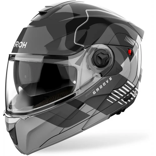 Casco Airoh Specktre Groove Grey Gloss