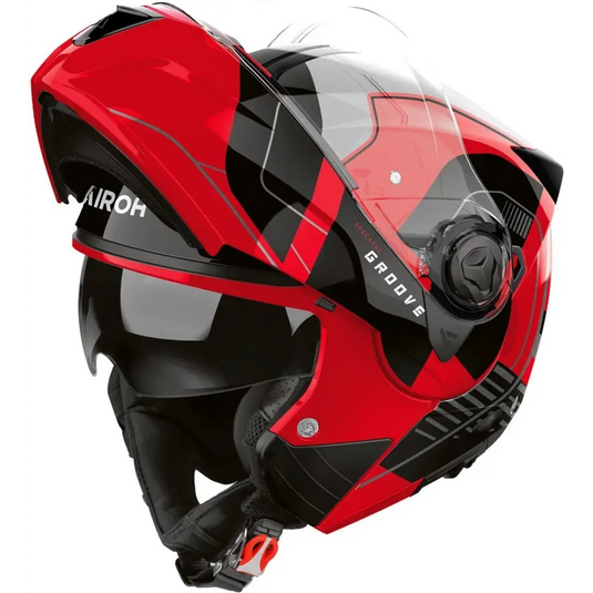Casco Airoh Specktre Groove Red Gloss
