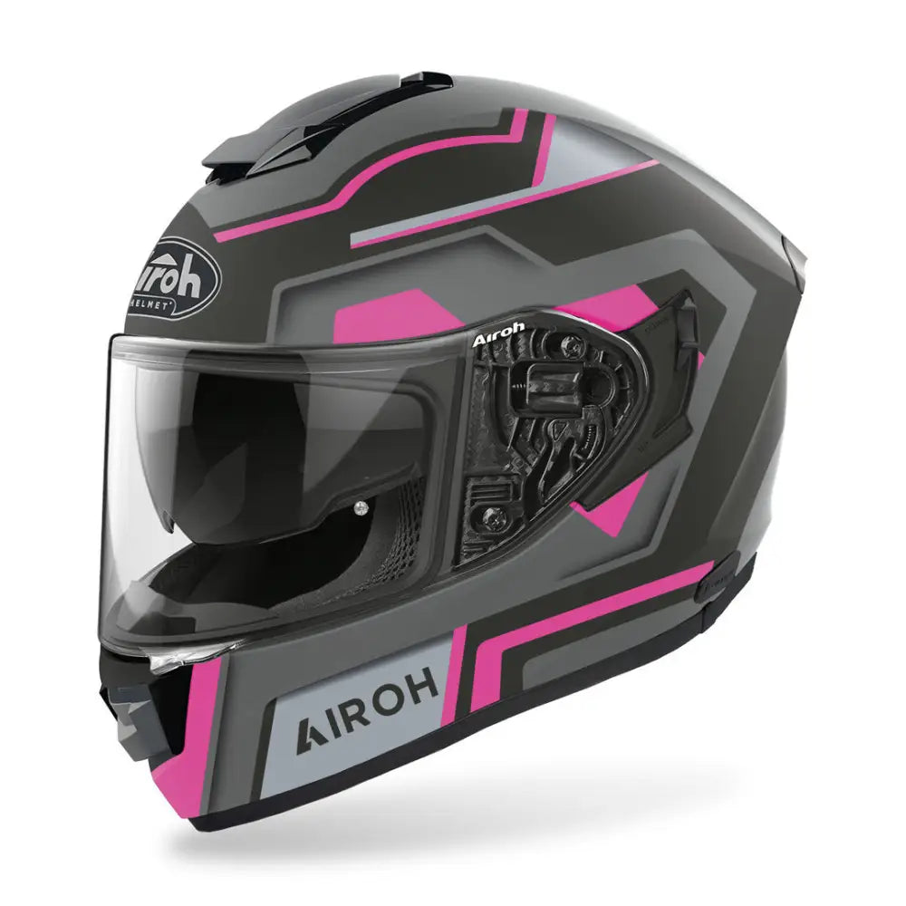 Casco Airoh ST.501 Square Pink Matt