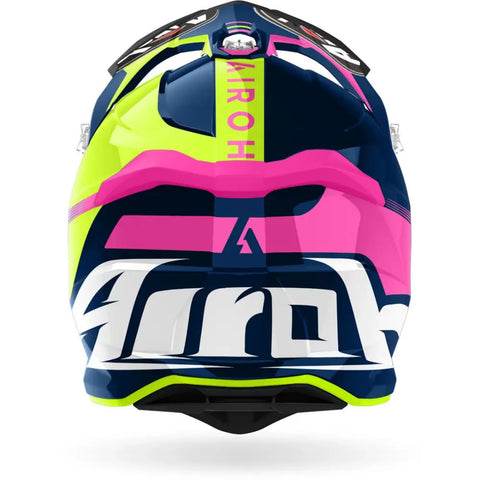 Casco Airoh Strycker Blazer Blue/Pink Gloss