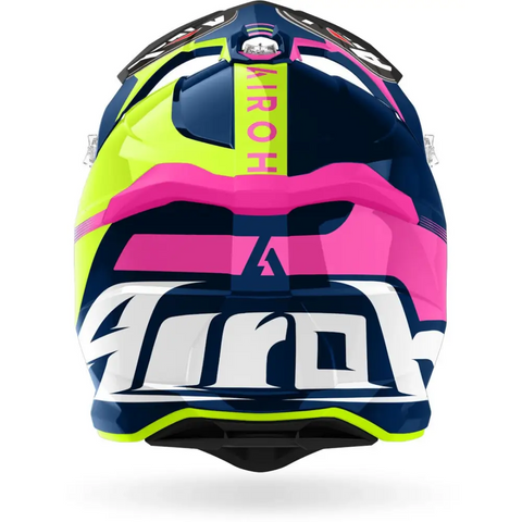 Casco Airoh Strycker Blazer Blue/Pink Gloss