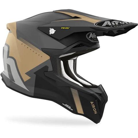 Casco Airoh Strycker Blazer Gold Matt