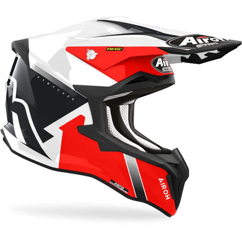 Casco Airoh Strycker Blazer Red Gloss