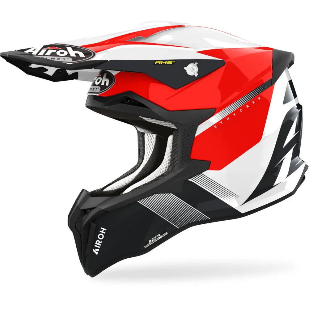 Casco Airoh Strycker Blazer Red Gloss