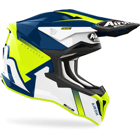 Casco Airoh Strycker Blazer Yellow Gloss