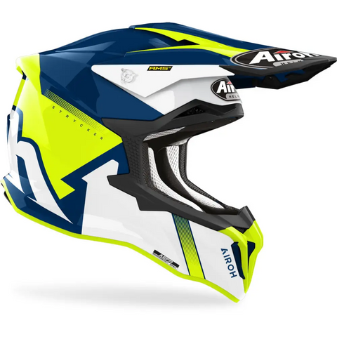 Casco Airoh Strycker Blazer Yellow Gloss