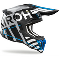 Casco Airoh Strycker Brave Blue / Grey Gloss