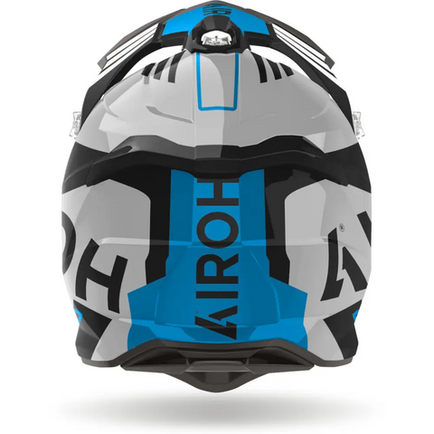 Casco Airoh Strycker Brave Blue / Grey Gloss