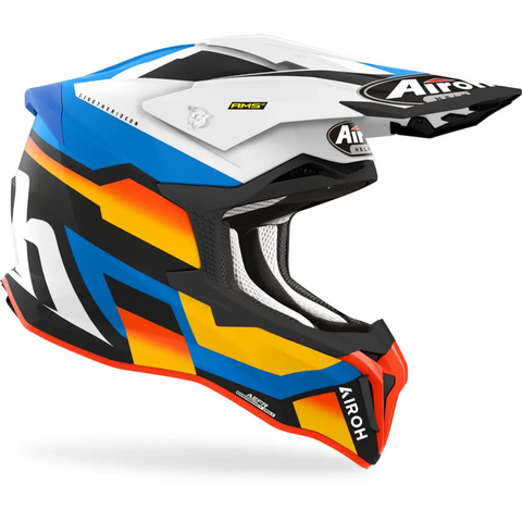 Casco Airoh Strycker Glam Blue Matt