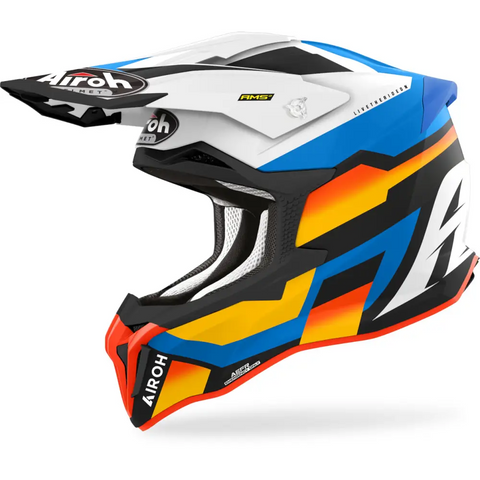 Casco Airoh Strycker Glam Blue Matt