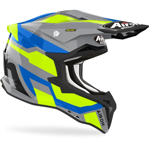 Casco Airoh Strycker Glam Yellow Gloss