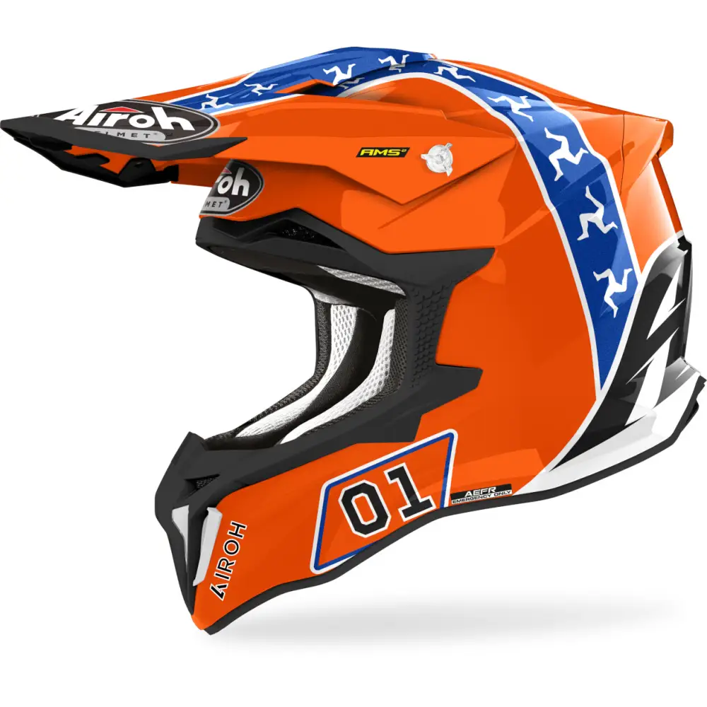 Casco Airoh Strycker Hazzard Gloss