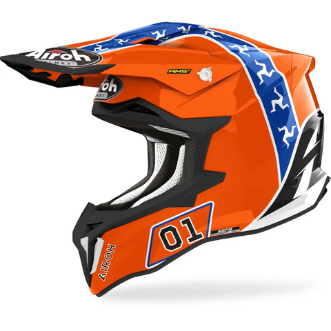 Casco Airoh Strycker Hazzard Gloss